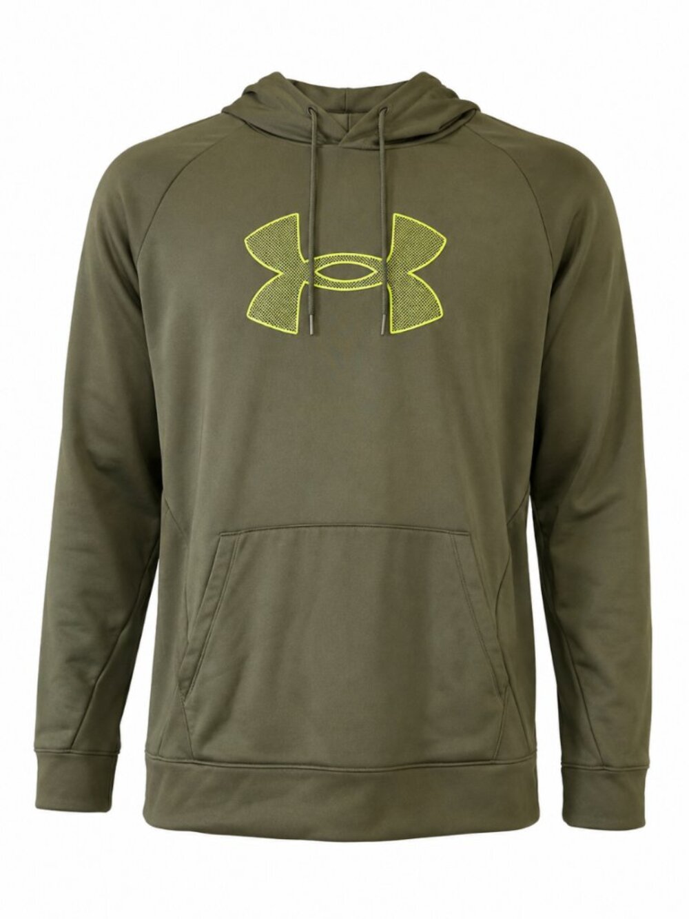 Under Armour Marine OD Green Armour Fleece Big Logo Hoodie Men’s XL